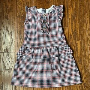 Janie and Jack Houndstooth Dress- size 5